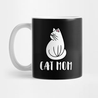 Cat Mom Cats Moms Crazy Cat Lady Mug